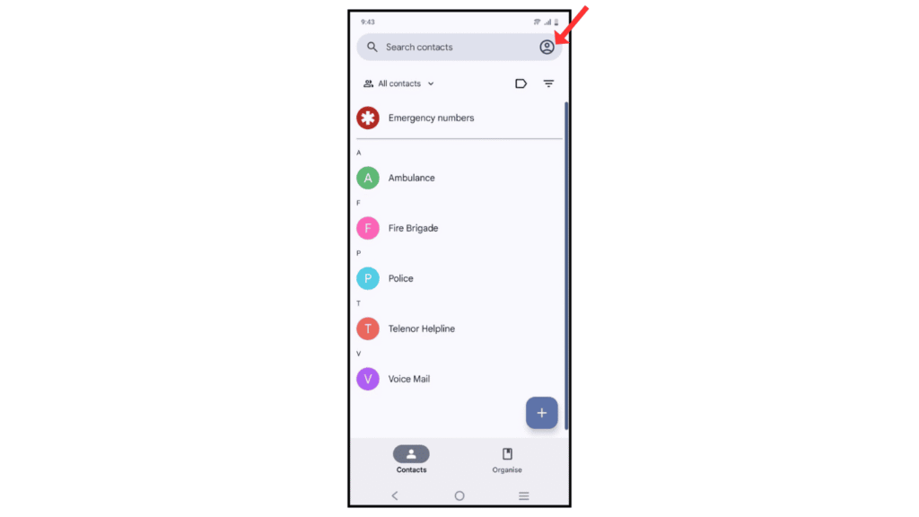 contact-app-on-android