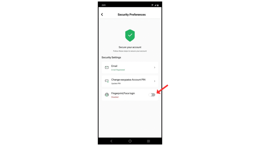 enable-easypaisa-fingerprint-login