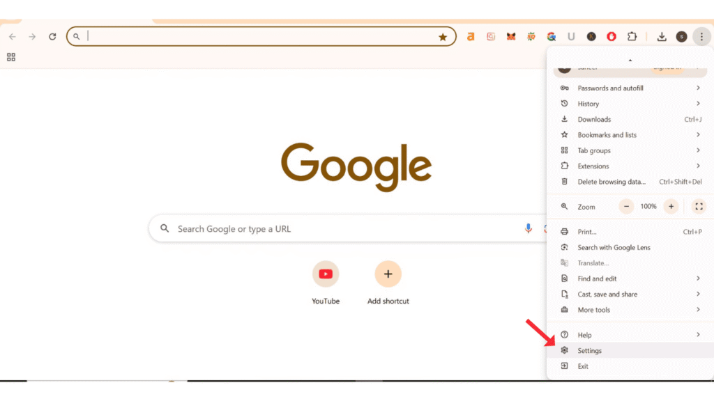 google-chrome-settings