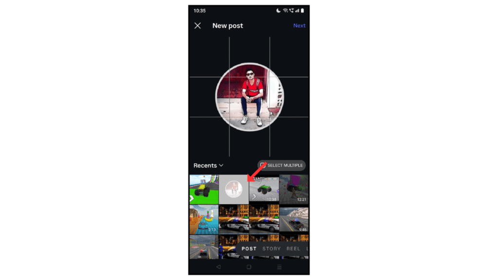 select-instagram-post