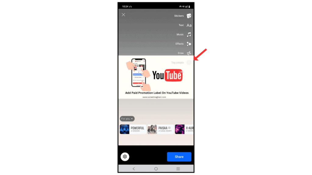 tag-setting-on-facebook-story