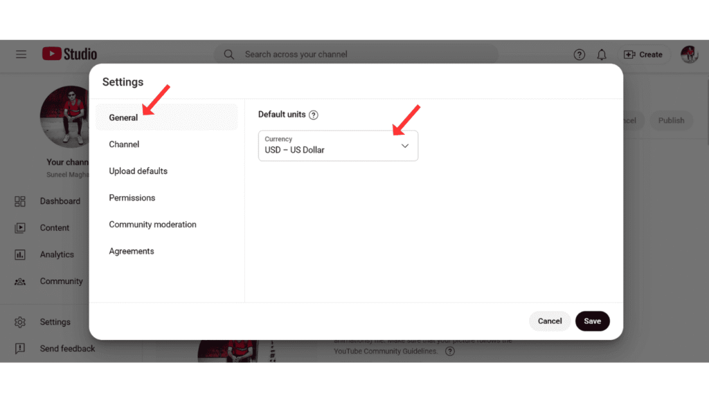youtube-general-currency-settings