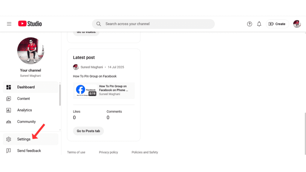 youtube-setting