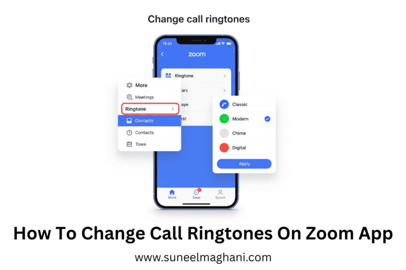 How To Change Call Ringtones On Zoom App