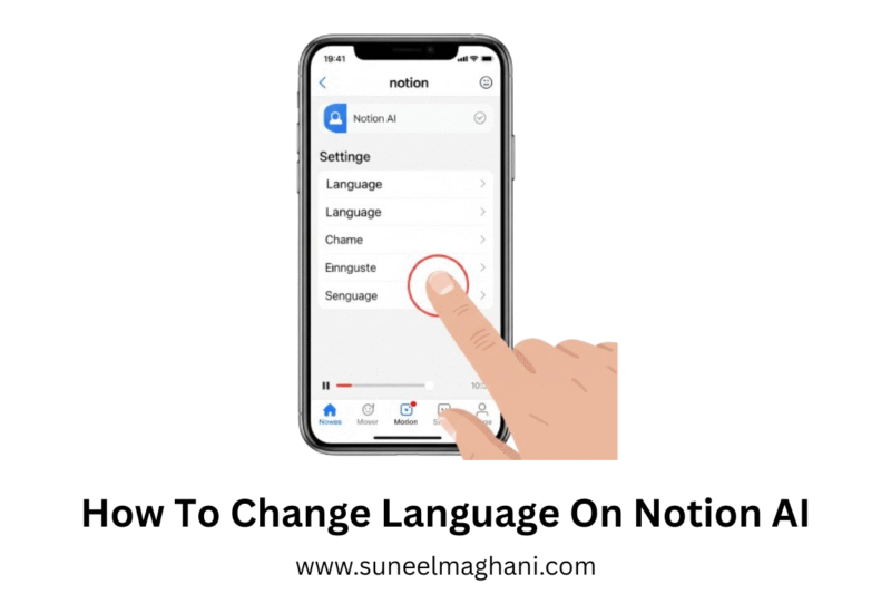 How To Change Language On Notion AI