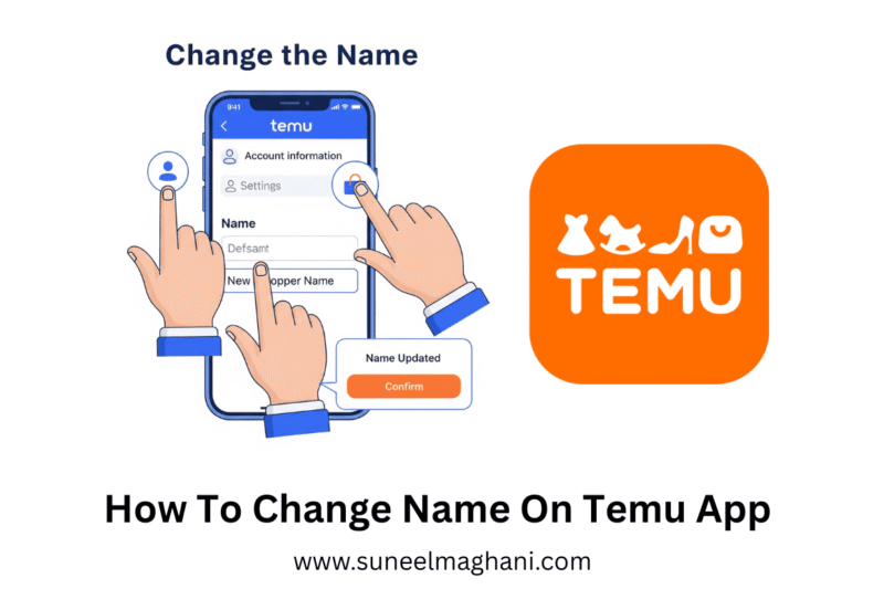 How To Change Name On Temu App 