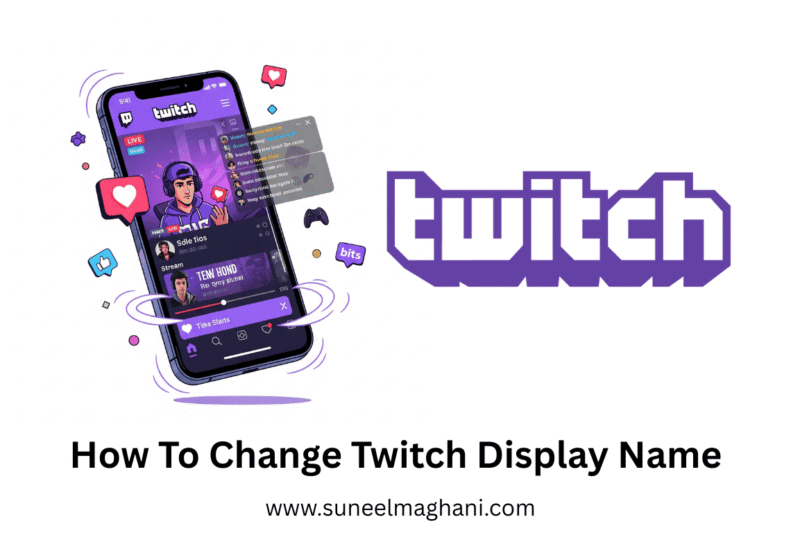 How To Change Twitch Display Name 