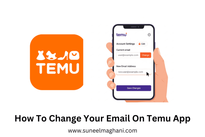How To Change Your Email On Temu App