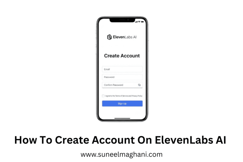 How To Create Account On ElevenLabs AI 