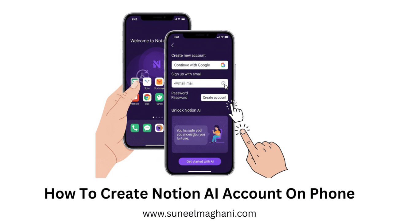 How-To-Create-Notion-AI-Account-On-Phone