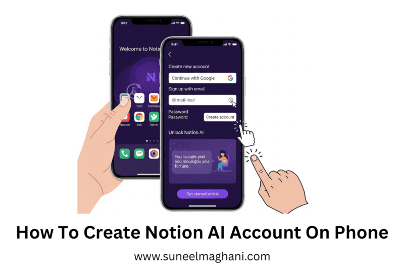 How To Create Notion AI Account On Phone