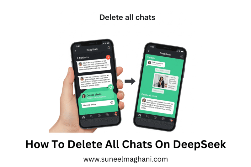 How To Delete All Chats On DeepSeek