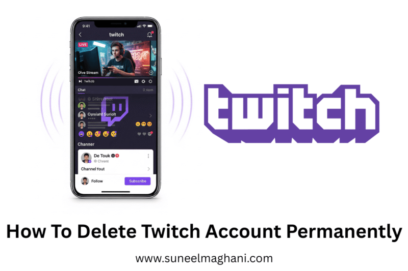 How To Delete Twitch Account Permanently