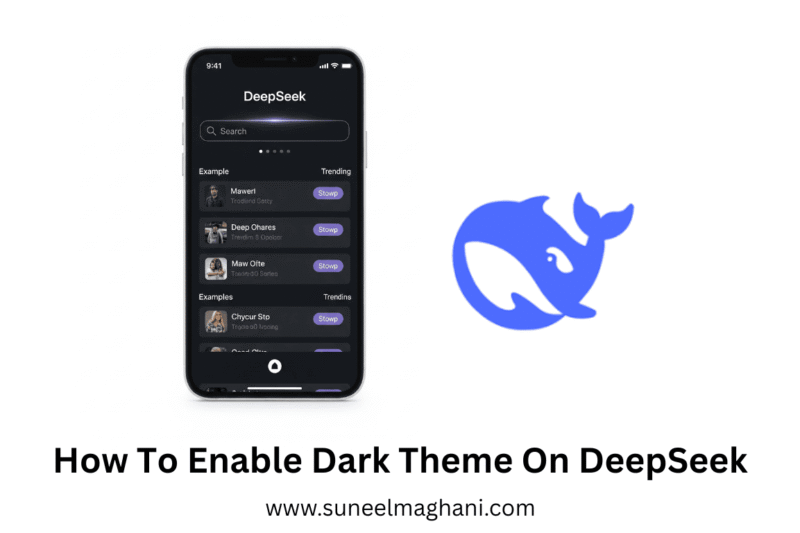 How To Enable Dark Theme On DeepSeek