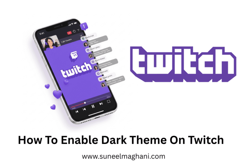 How To Enable Dark Theme On Twitch