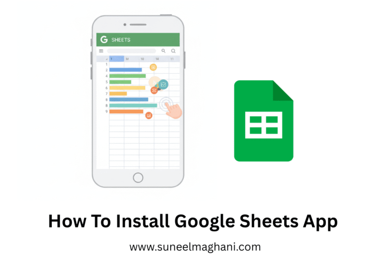 How To Install Google Sheets App 
