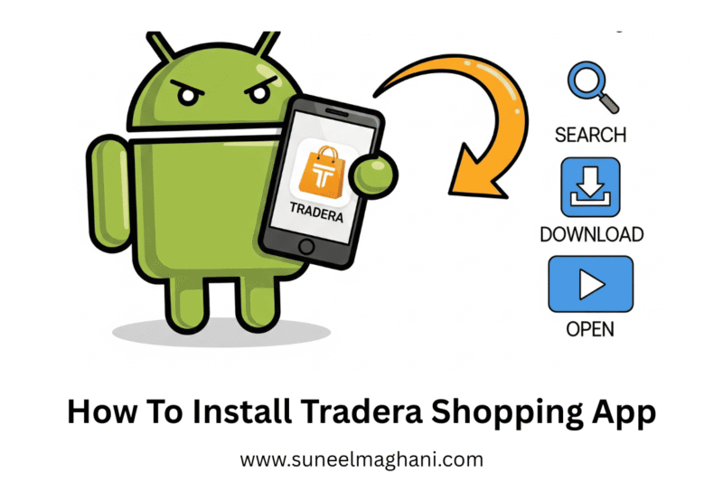 How To Install Tradera Shopping App On Android