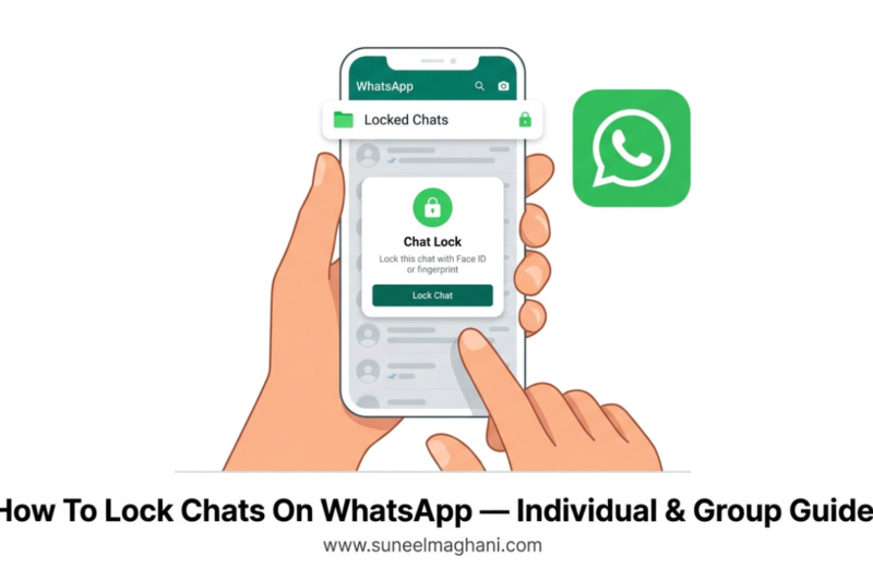 How To Lock Chats On WhatsApp — Individual & Group (Complete 2026 Guide)
