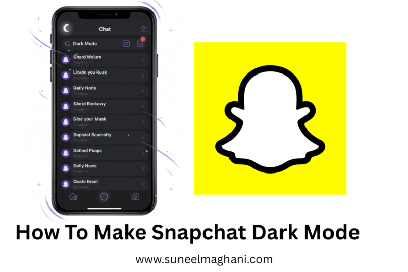 How To Make Snapchat Dark Mode