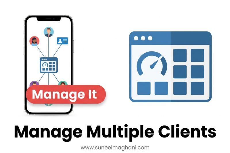 How To Manage Multiple Client Social Media Accounts Without Losing Your Mind