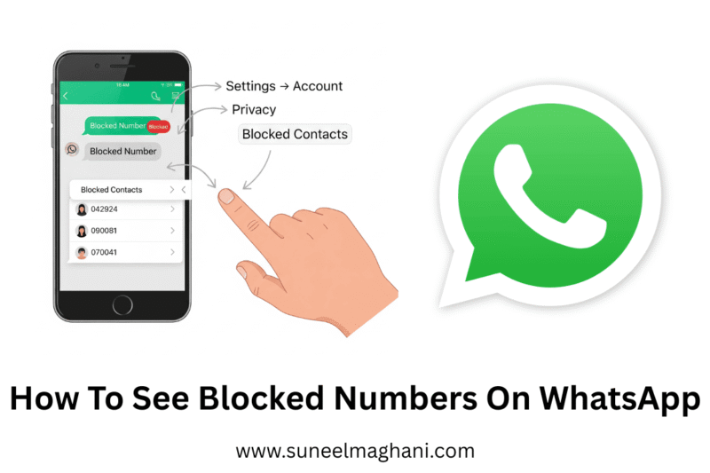 How To See Blocked Numbers On WhatsApp