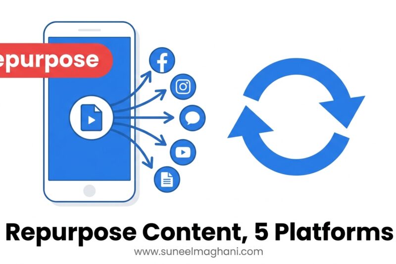 How To Repurpose One Piece of Content Across 5 Social Platforms
