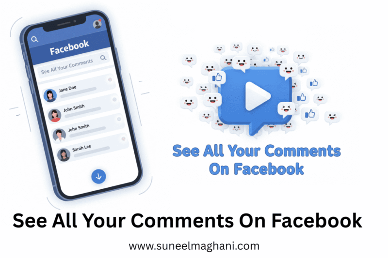 How To See All Your Comments On Facebook