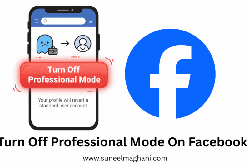 How To Turn Off Professional Mode On Facebook