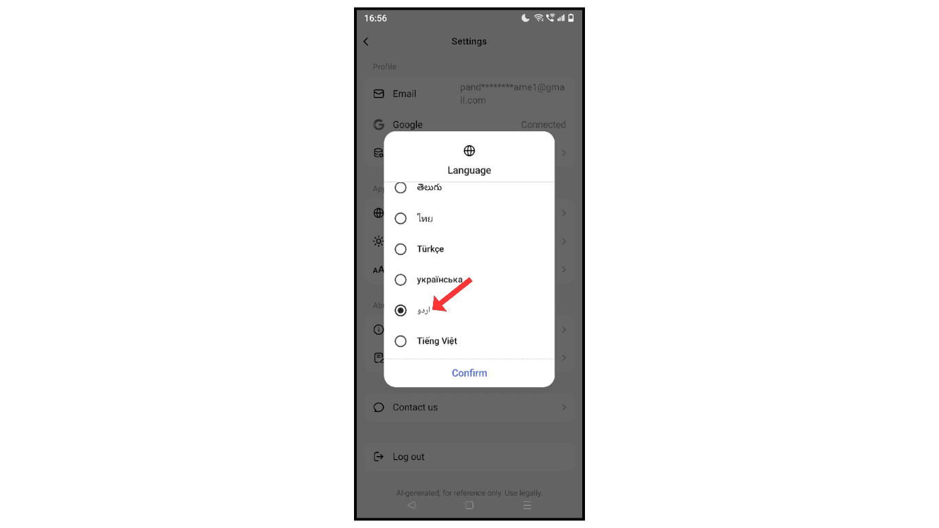 change-language-on-deepseek