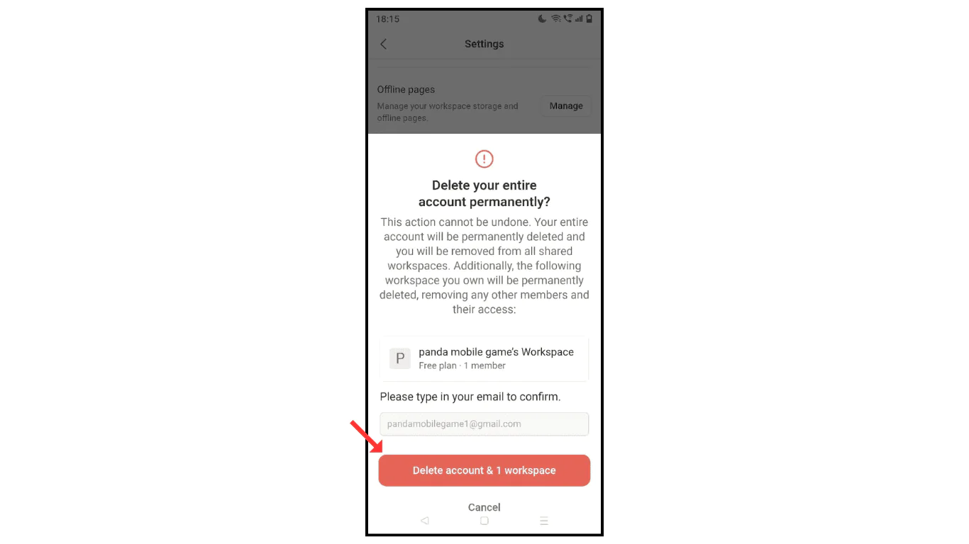 confirm-to-delete-notion-ai