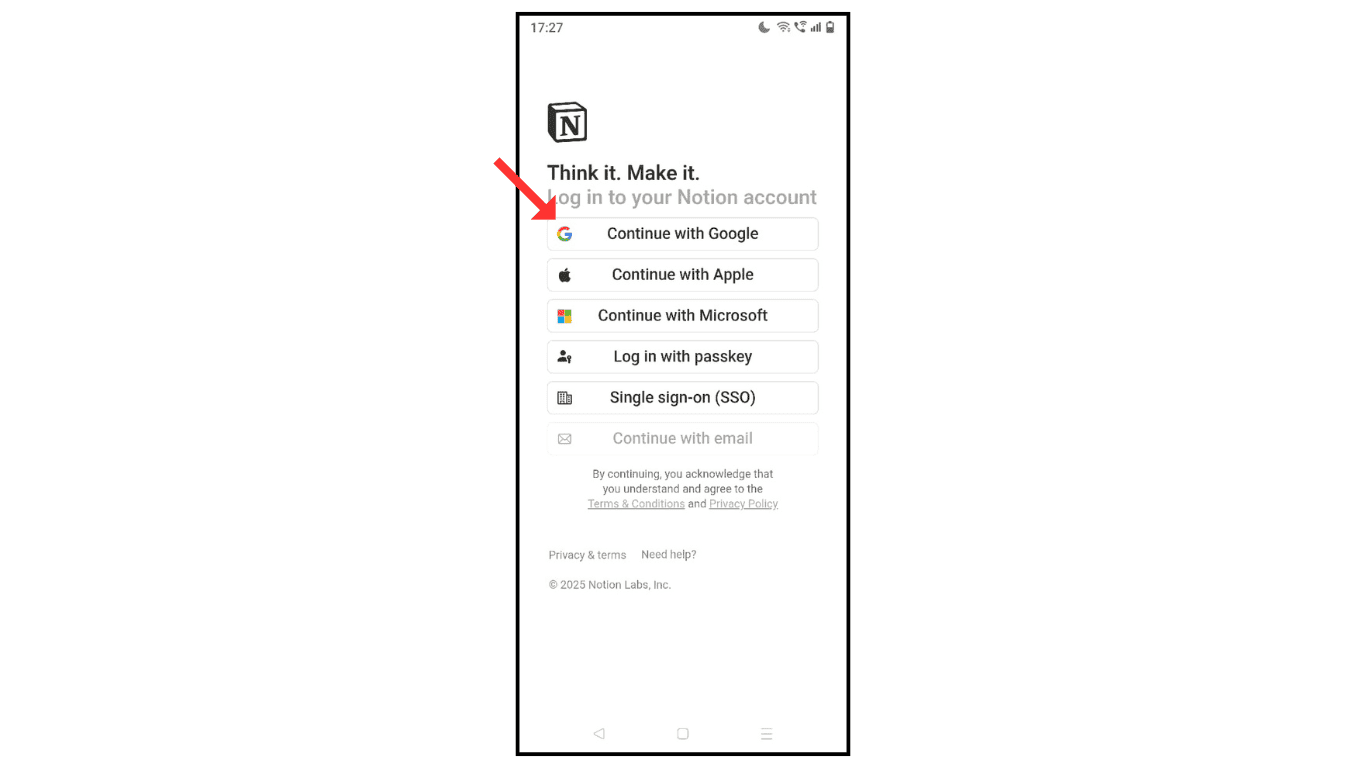 create-notion-ai-account