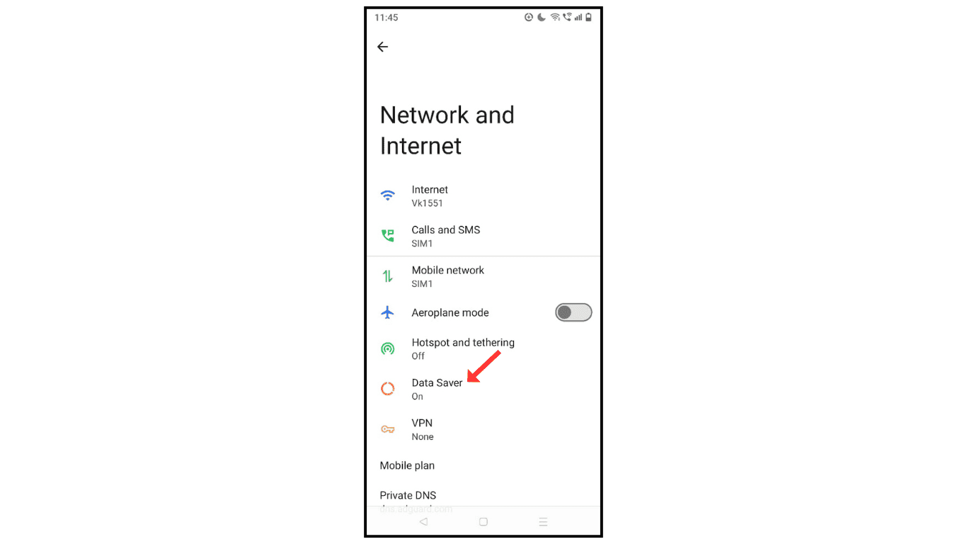 data-saver-on-android