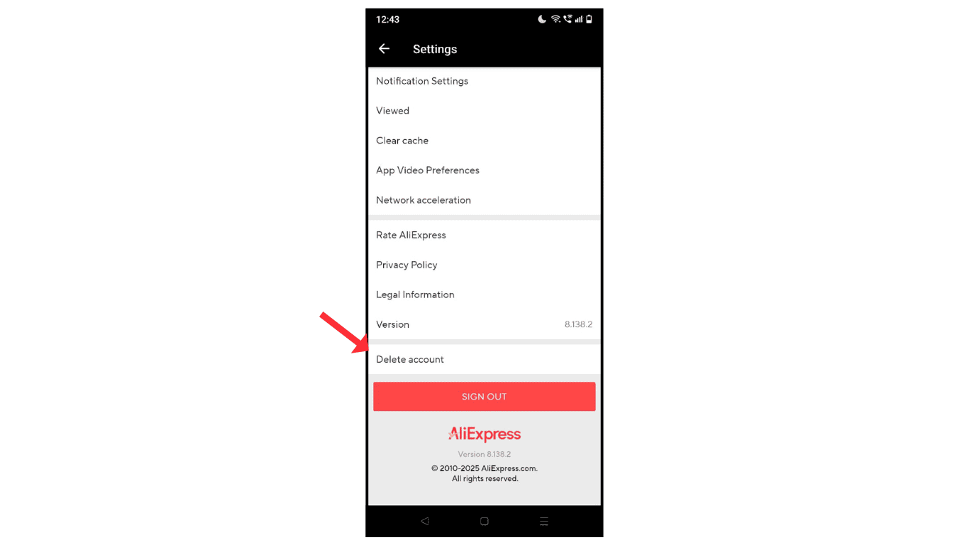 delete-aliexpress-shopping