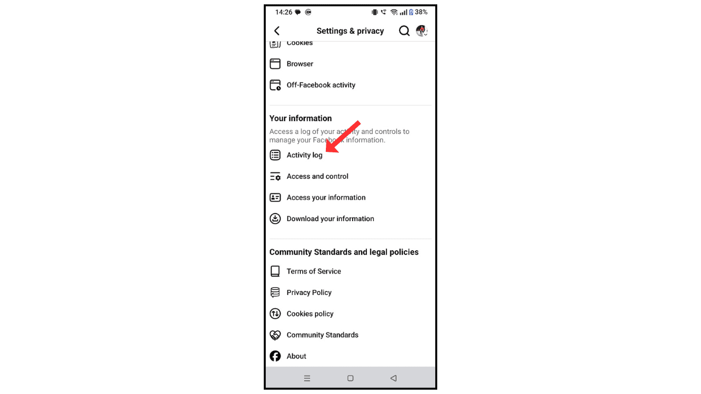 facebook-activity-log