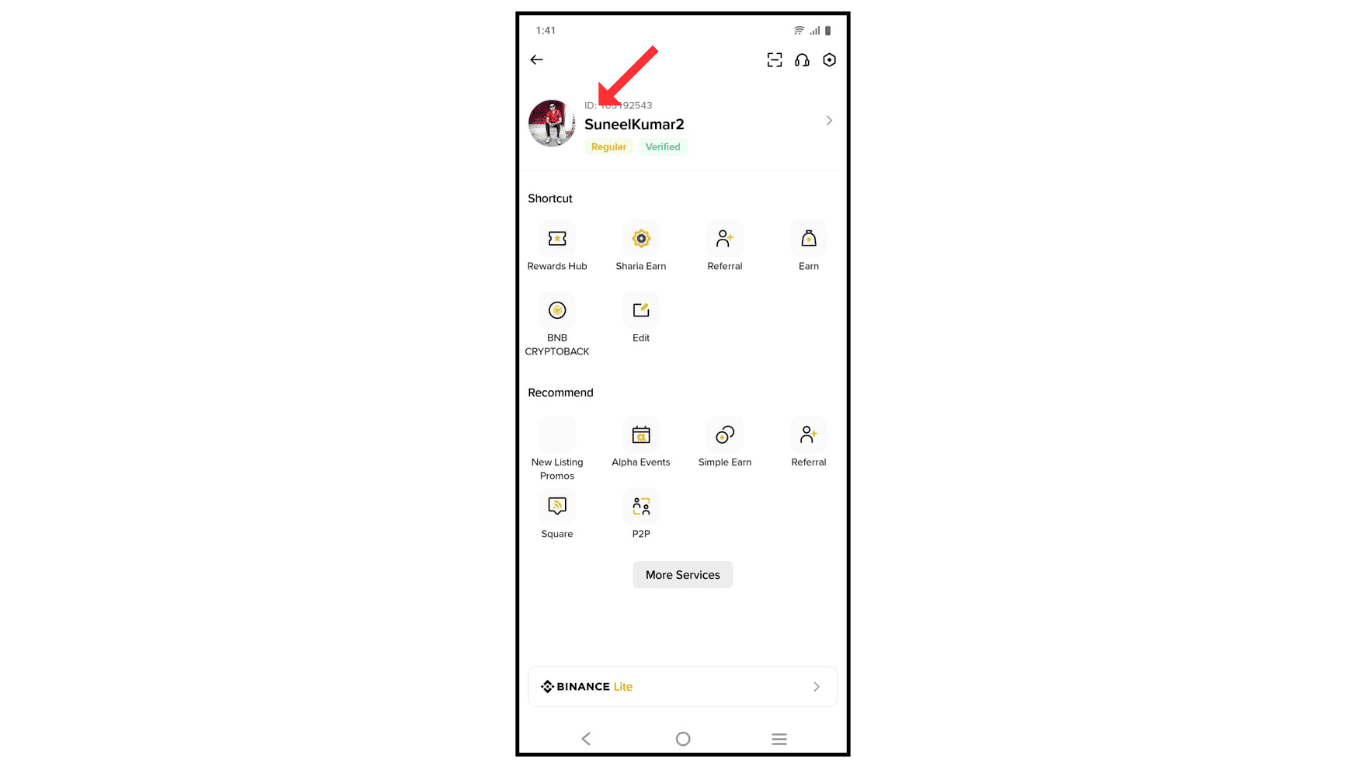 find-binance-uid