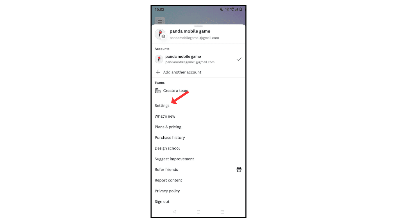 go-to-canva-settings-on-phone