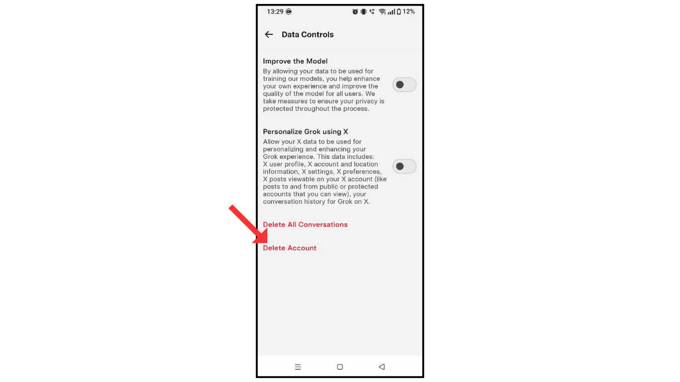 grok-delete-account