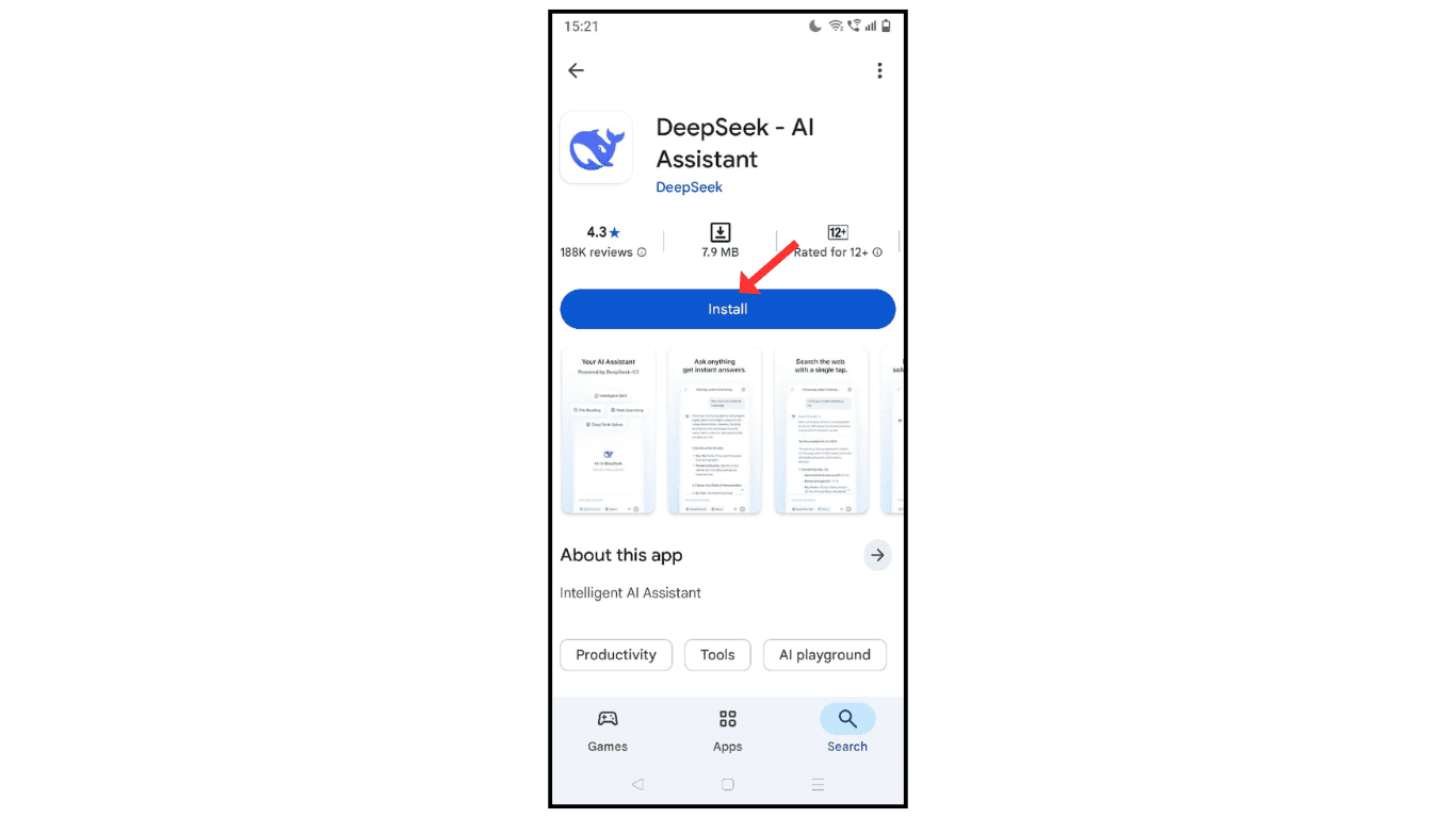 instal-deepseek-ai-app