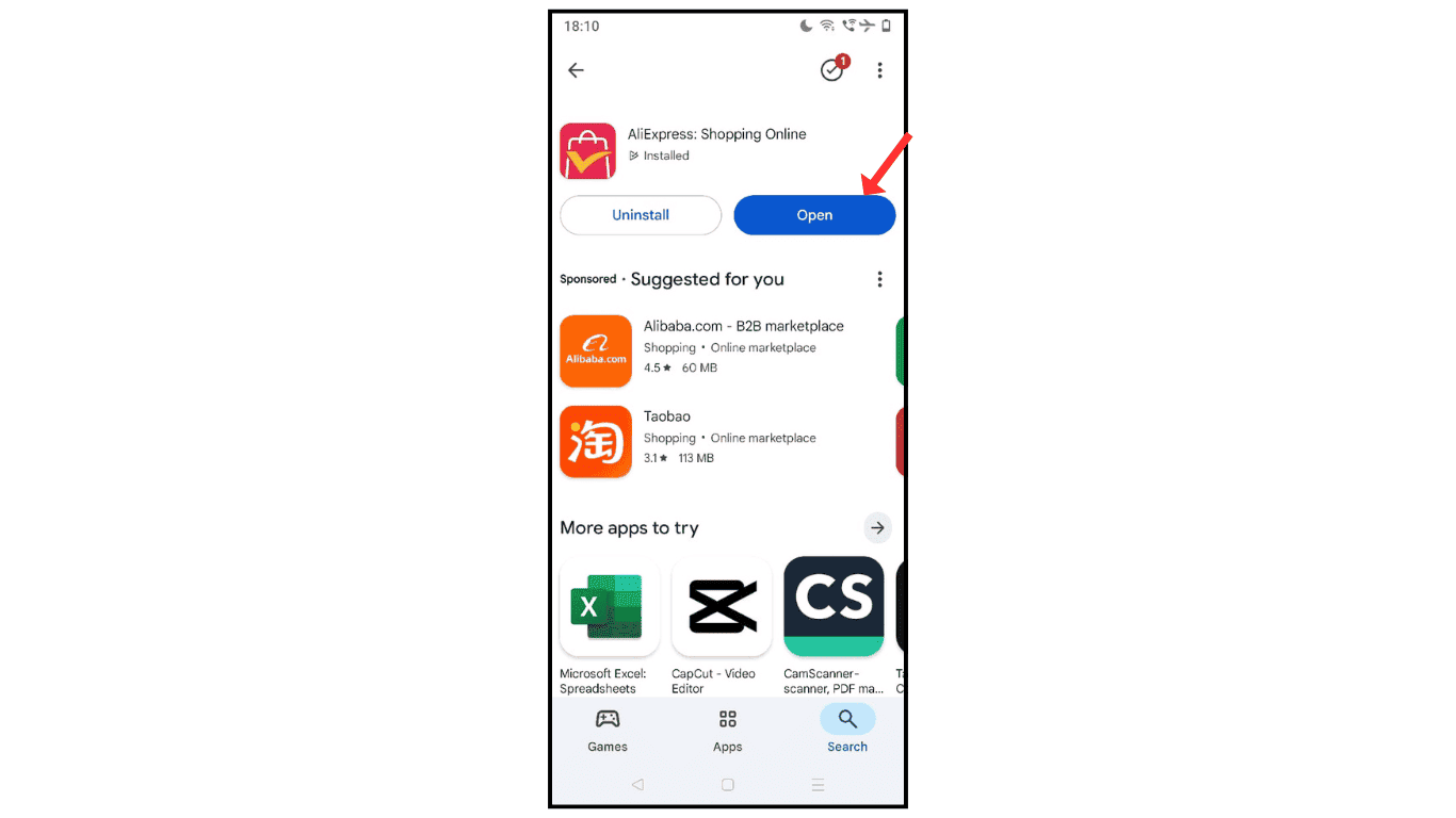 open-aliexpress-app
