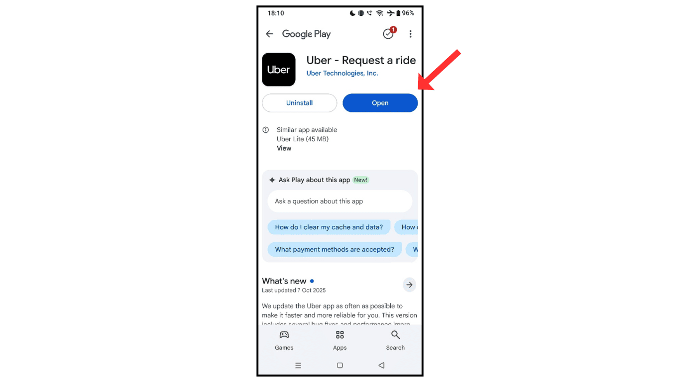 open-uber-app