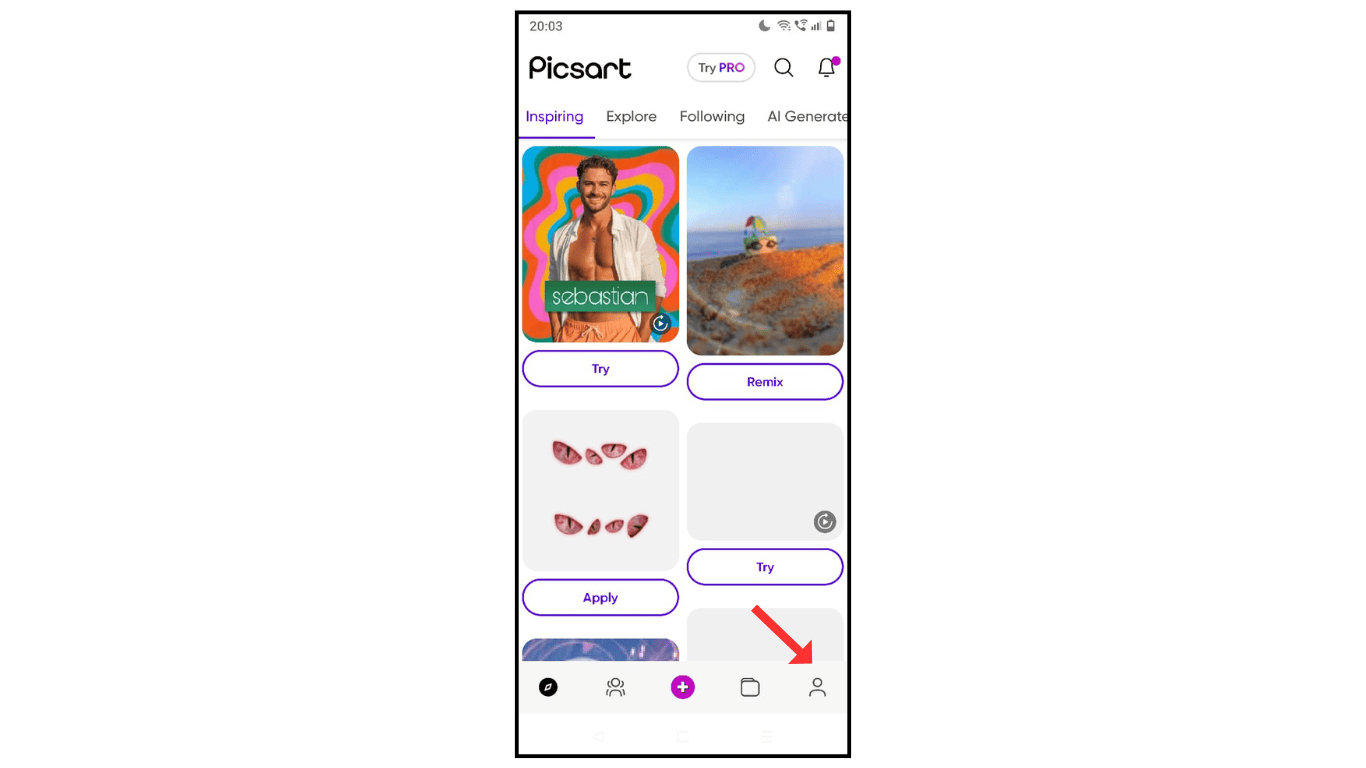 picsart-account-settings