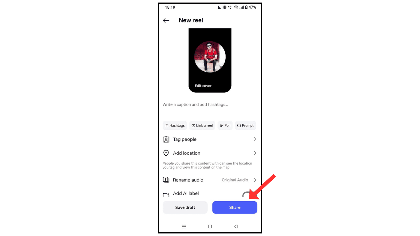 share-instagram-reel