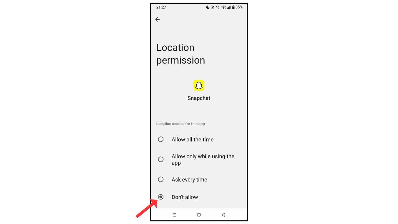snapchat-location-permission-not-allow