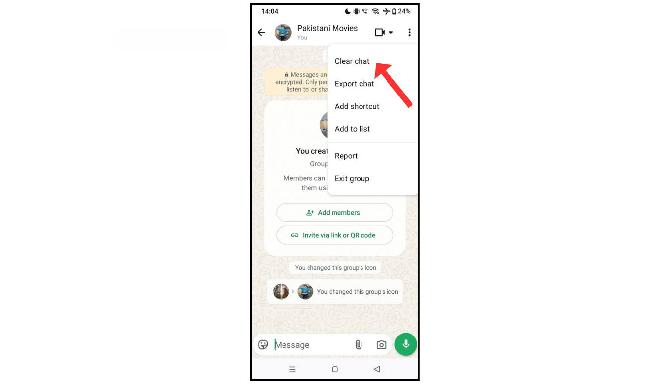 whatsappp-clear-chat